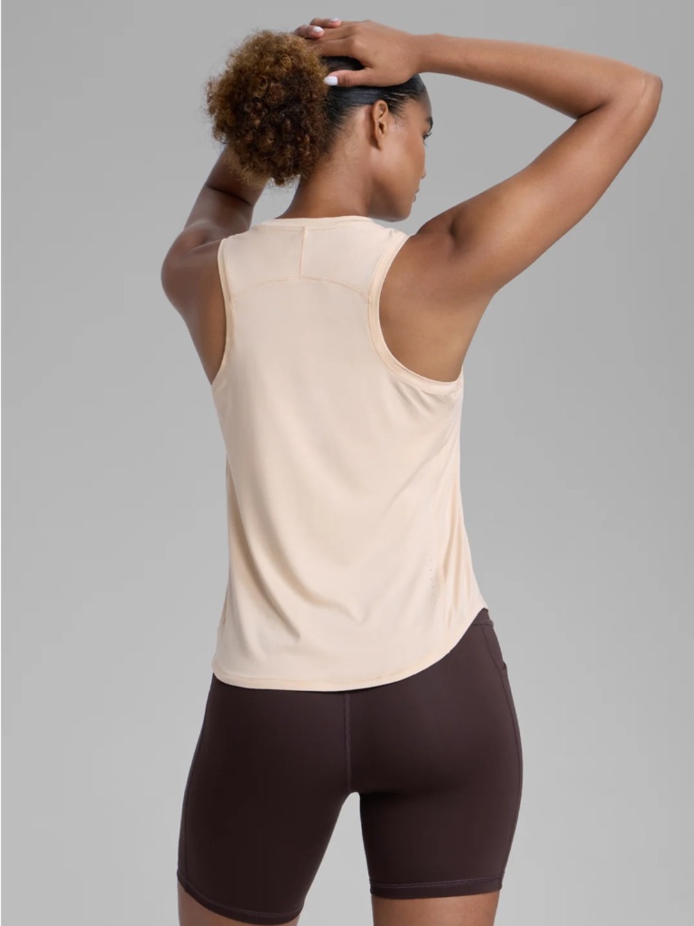Ultralight Hip Length Racerback Tank - Picture 2 of 7